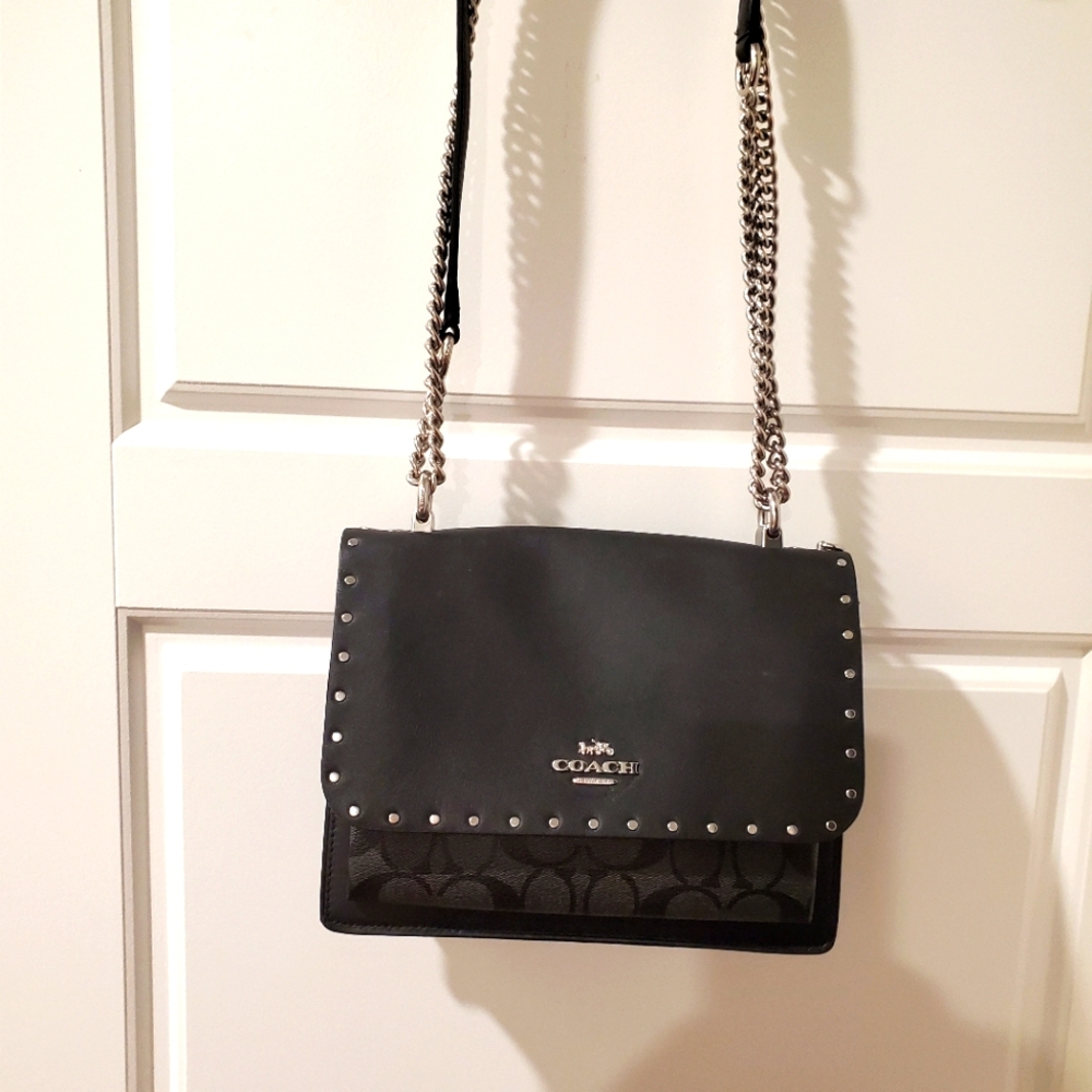 Coach Leather Crossbody Purse